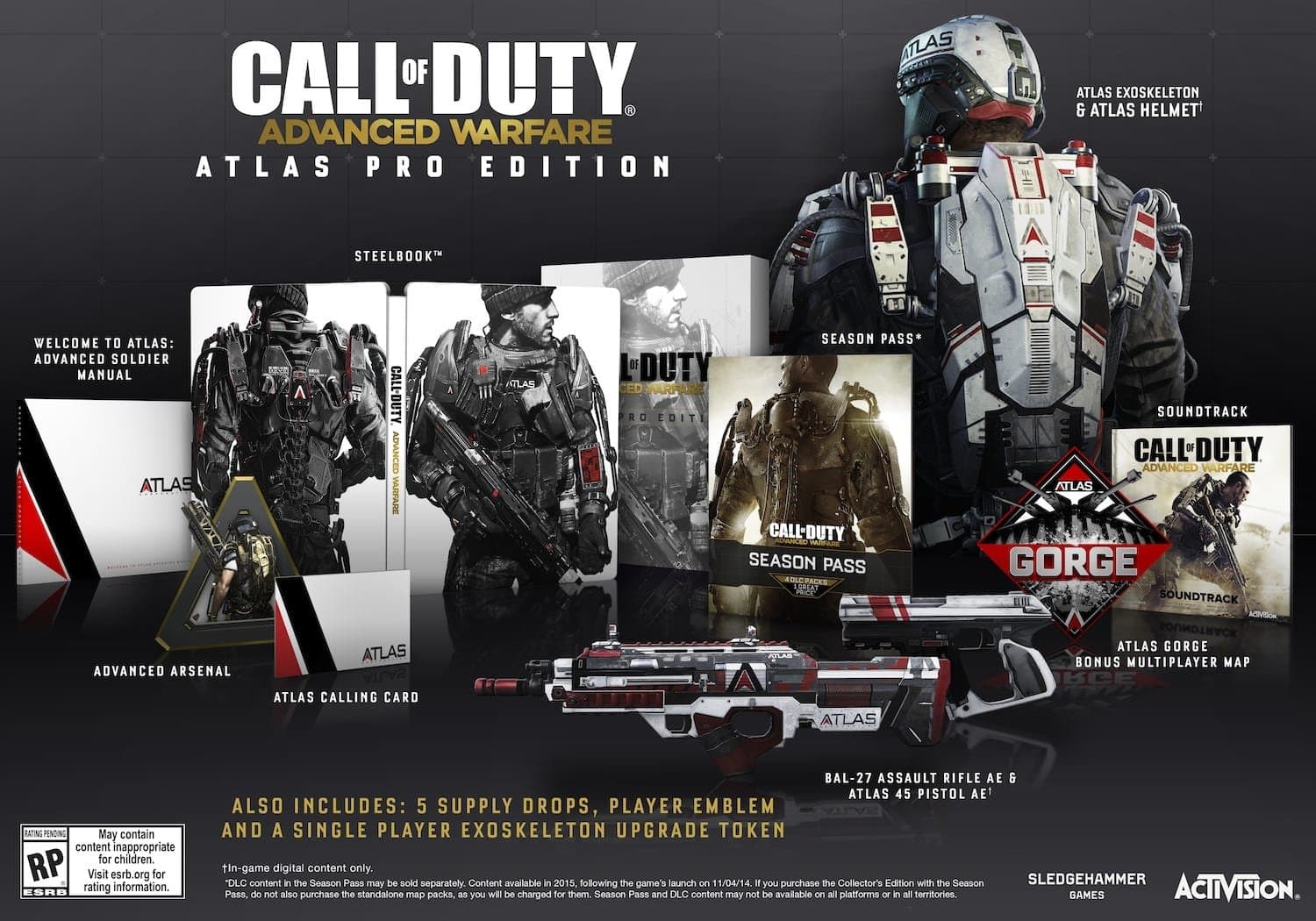 Anunciada ediciones de colección para Call of Duty: Advanced Warfare
