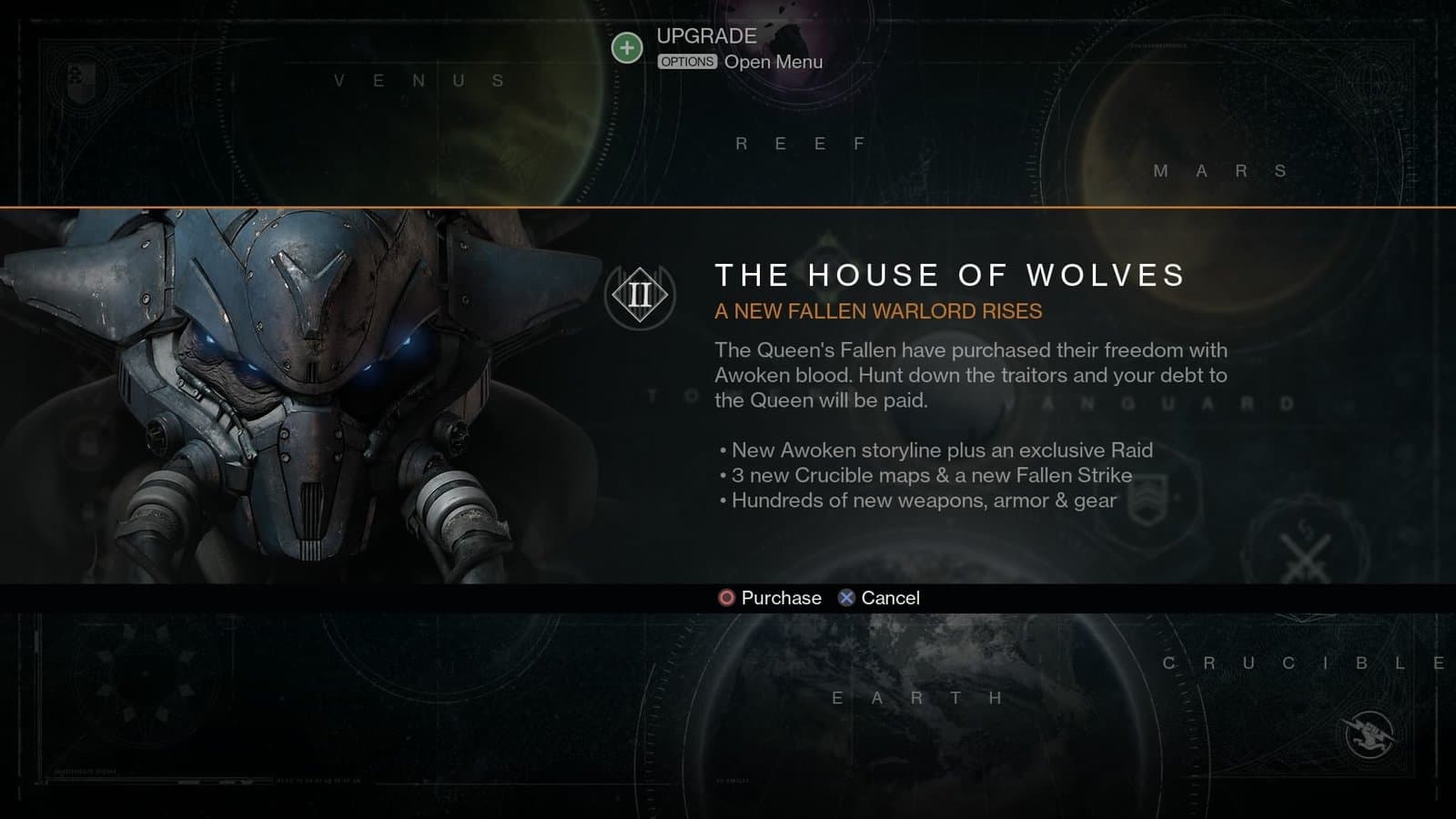 Ya tenemos fecha para el segundo DLC de Destiny, House of the Wolves