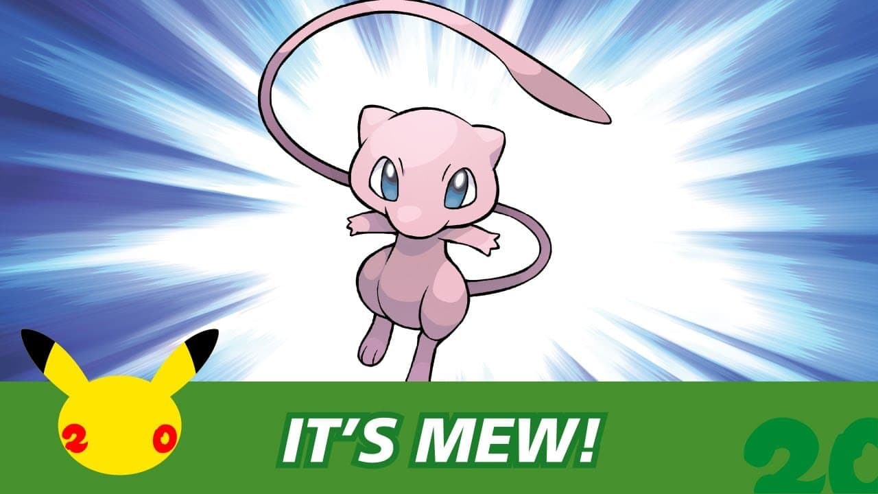 Nueva oportunidad para conseguir al Pokémon legendario Mew