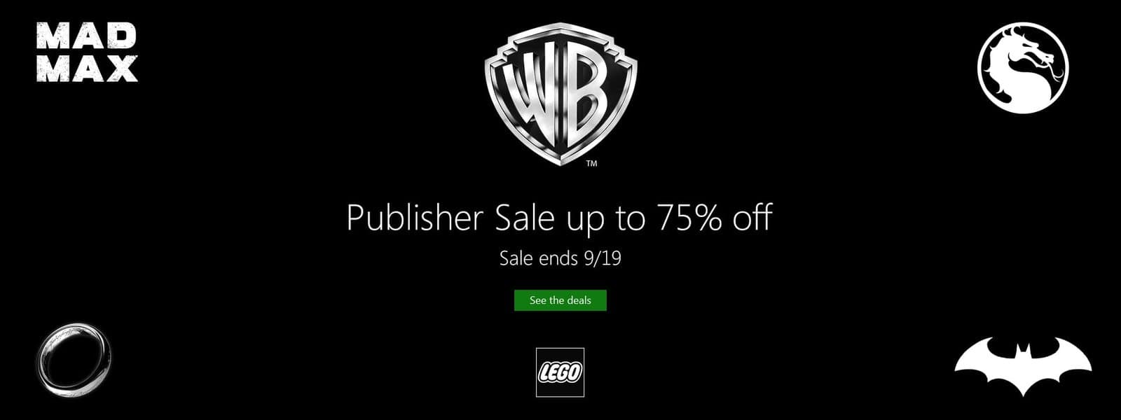 Las ofertas de la semana más venta especial de Warner Bros. en Xbox