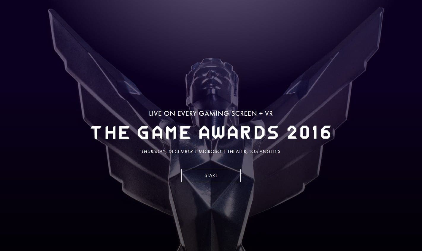 No te pierdas los Game Awards 2016 y por primera vez en 4K
