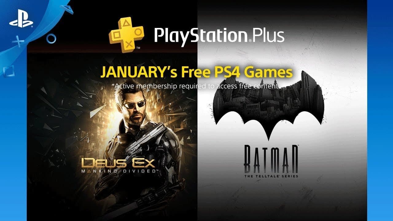 Estos son los juegos gratis de Enero para Playstation Plus