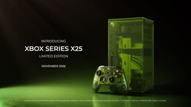 Microsoft celebra 25 años de Xbox con una consola para coleccionistas