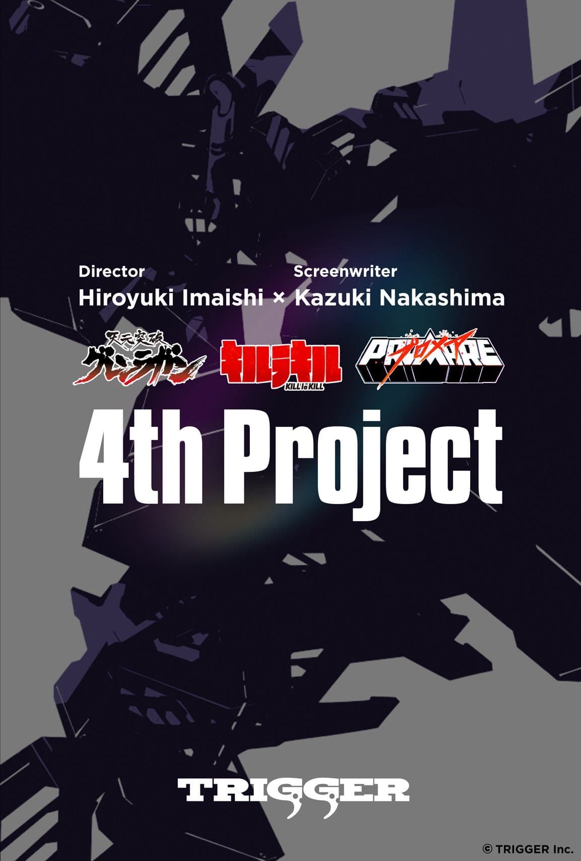 El equipo detrás de Gurren Lagann y Kill la Kill prepara nuevo proyecto