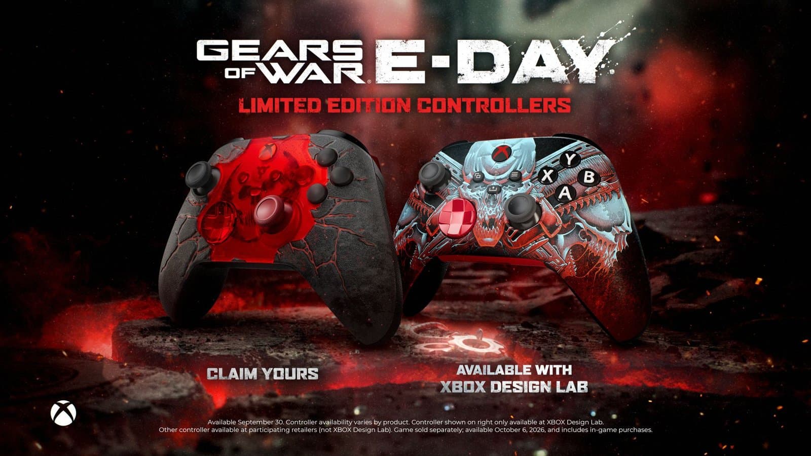 Gears of War: E-Day tendrá control limitado y diseño especial en Xbox Design Lab