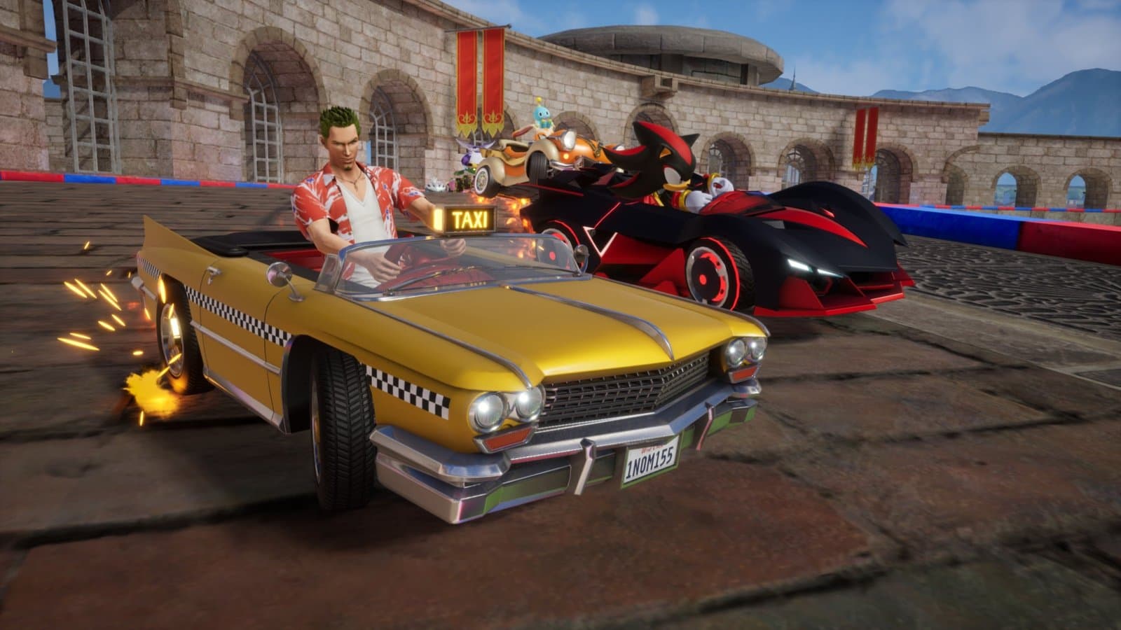 Axel de Crazy Taxi ya está corriendo en Sonic Racing: CrossWorlds
