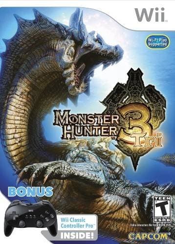 “Monster Hunter Tri” para abril con Wii Classic Controller Pro