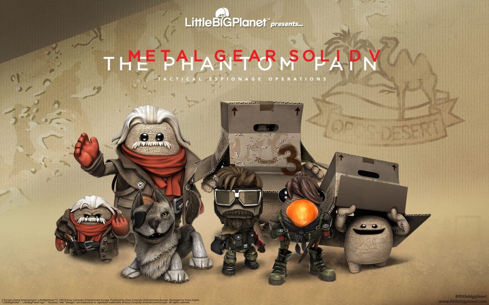 Metal Gear Solid invade el mundo de LittleBigPlanet 3 en su nuevo DLC