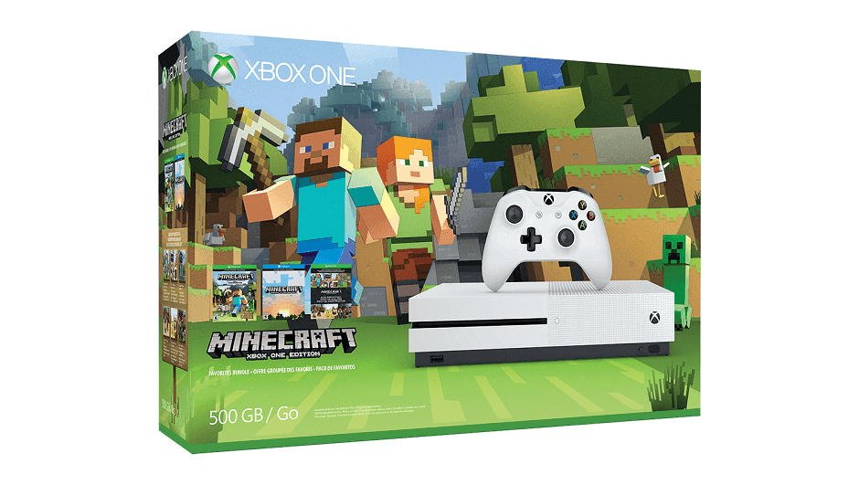 Microsoft anuncia un nuevo Bundle de Xbox One S con Minecraft