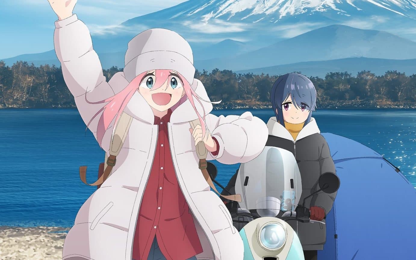 Yurucamp△ tendrá una tercera temporada de anime para el 2024